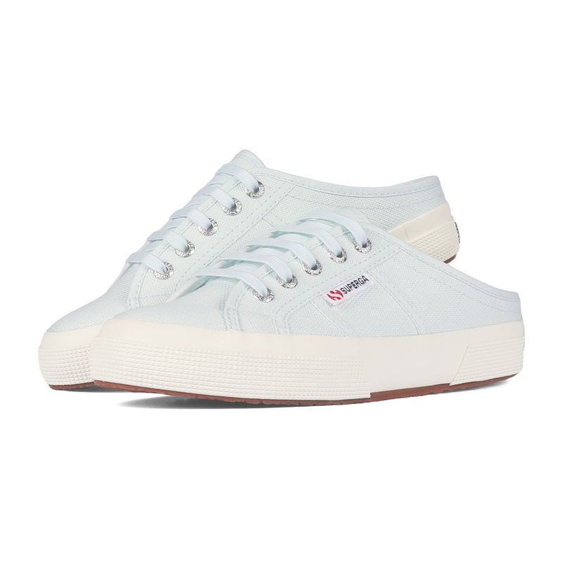 Superga 2402 Mule Azure Ice Full Avorio Superga Malaysia