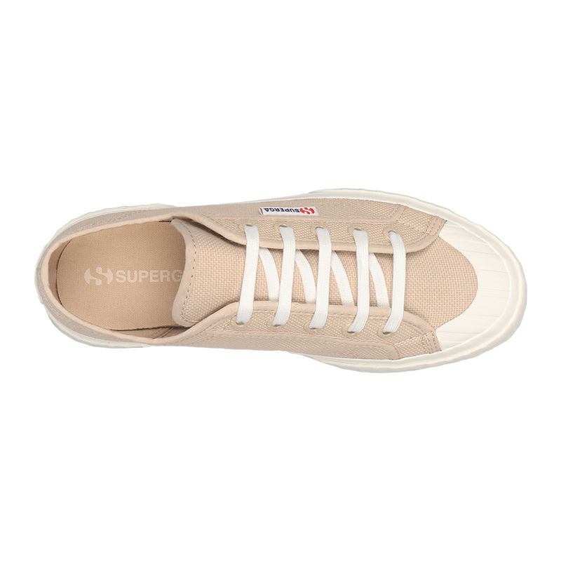 Superga 2630 Stripe Beige Light Full Avorio