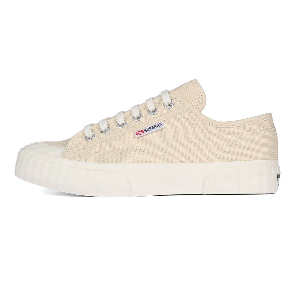 Superga 2630 Stripe Beige Light Eggshell Full Avorio
