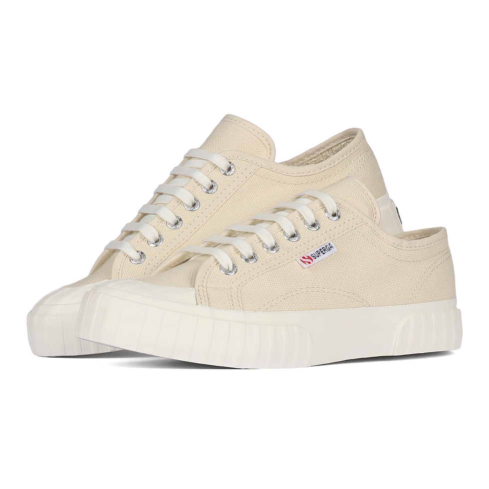 Superga 2630 Stripe Beige Light Eggshell Full Avorio