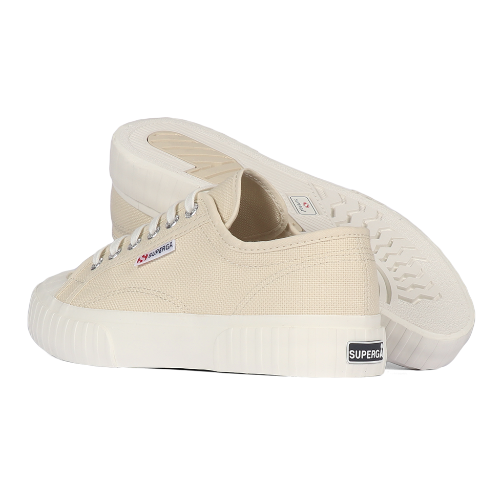 Superga 2630 Stripe Beige Light Eggshell Full Avorio