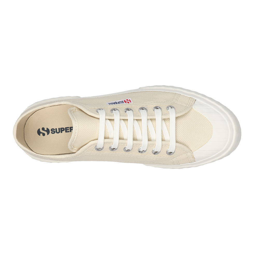 Superga 2630 Stripe Beige Light Eggshell Full Avorio