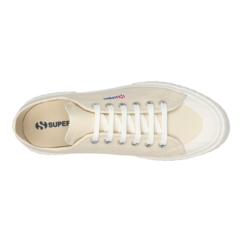 Superga 2630 Stripe Beige Light Eggshell Full Avorio