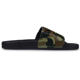 Superga Slides Black Olive-Camo