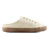 Superga 2402 Espadrille Mule White Antique-Gold