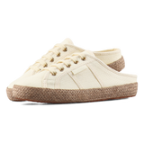 Superga 2402 Espadrille Mule White Antique-Gold