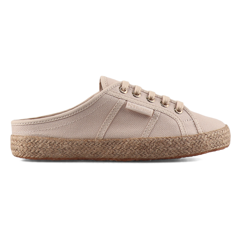 Superga 2402 Espadrille Mule Desert Pink-Gold