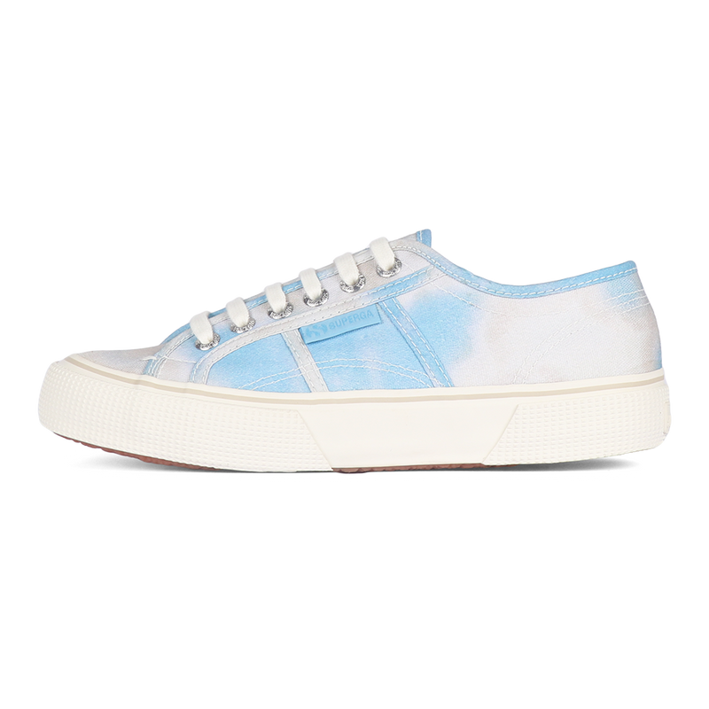 Superga top blue metallic