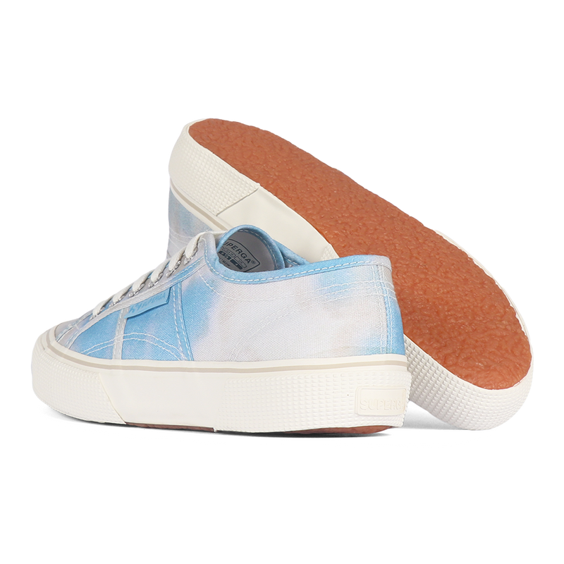 Superga 2490 Bold Tie Dye Blue Light Tan