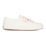 Superga Classic 2750 Rainbow Eyelets White Avorio Groovy