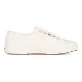 Superga Classic 2750 Rainbow Eyelets White Avorio Groovy