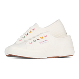 Superga Classic 2750 Rainbow Eyelets White Avorio Groovy