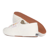 Superga Classic 2750 Rainbow Eyelets White Avorio Groovy