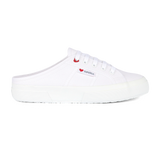 Superga 2402 Little Heart Eyelet White Red Heart