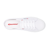 Superga 2402 Little Heart Eyelet White Red Heart