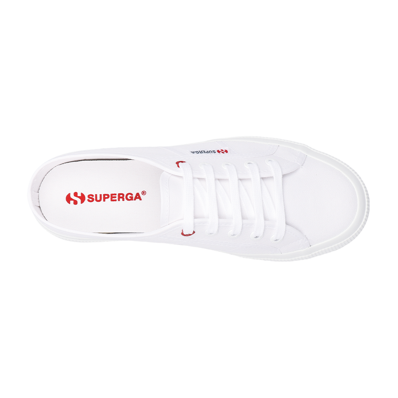 Superga 2402 Little Heart Eyelet White Red Heart