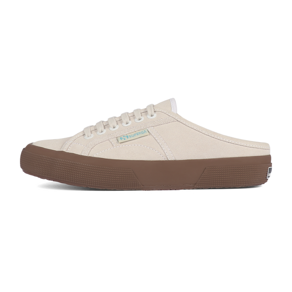 Superga X Motherchuckers 2402 Suede Mule White Oatmeal