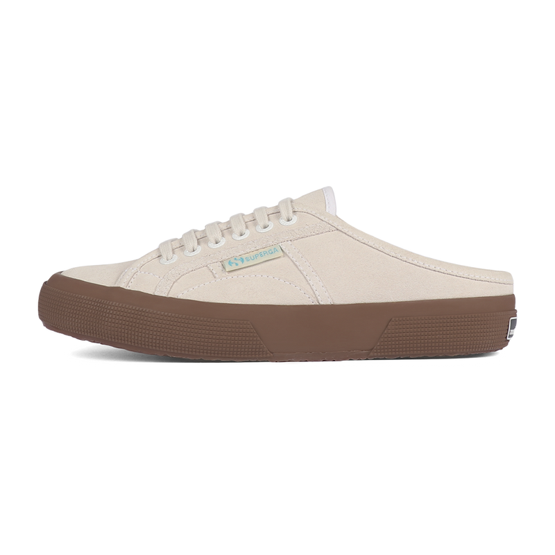 Superga X Motherchuckers 2402 Suede Mule White Oatmeal