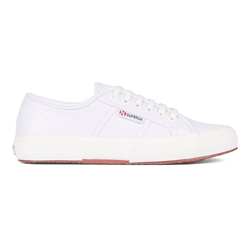 Superga 2750 Vegan Leather White Avorio