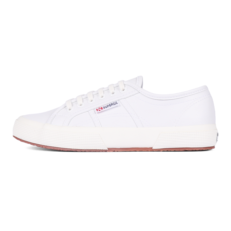 Superga 2750 Vegan Leather White Avorio