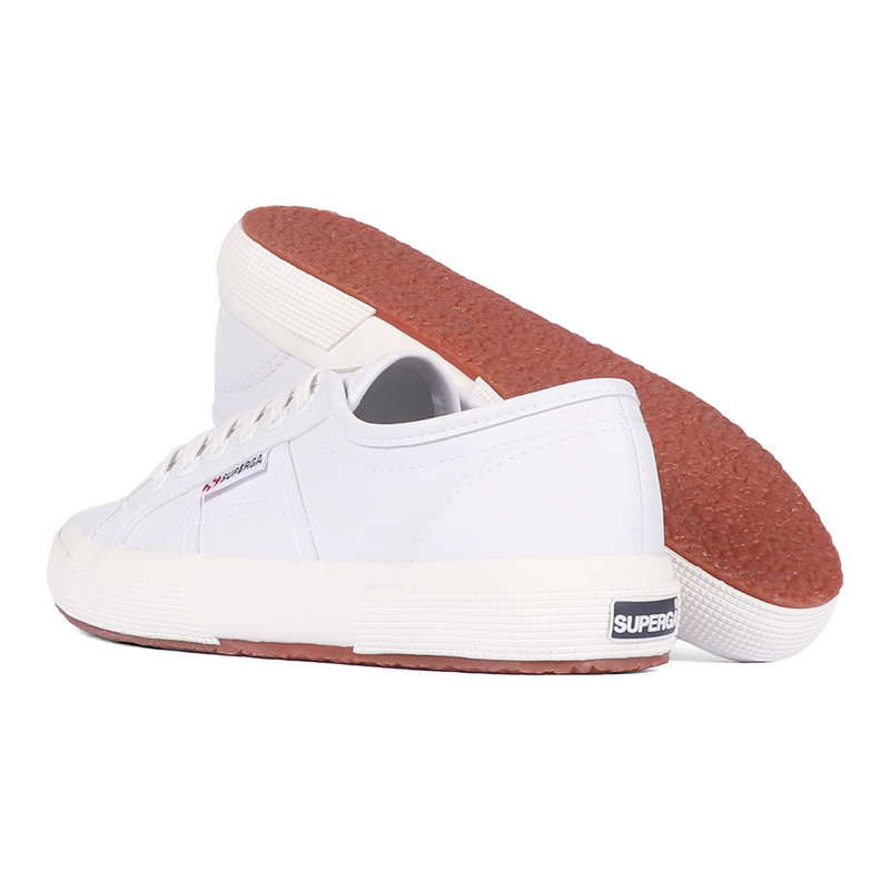 Superga 2750 Vegan Leather White Avorio