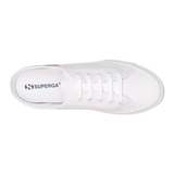 Superga 2401 Nude Mule White