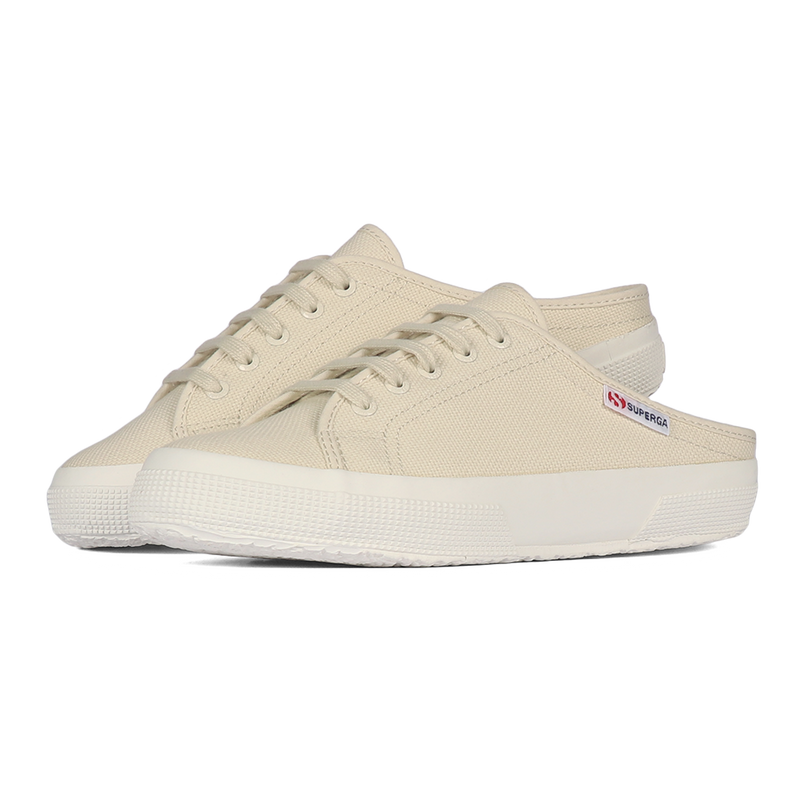 Superga 2401 Nude Mule Beige Light Eggshell Avorio