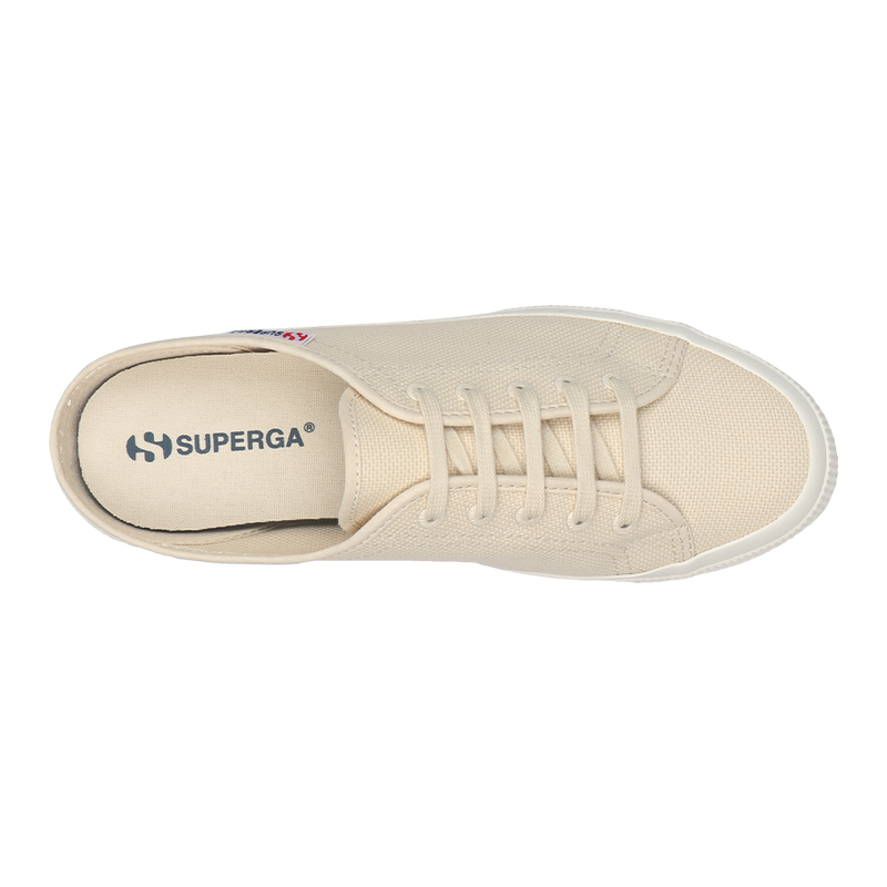 Superga 2401 Nude Mule Beige Light Eggshell Avorio