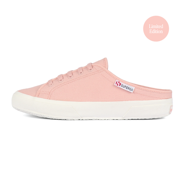 Superga 2401 Nude Mule Pink Blush Full Avorio