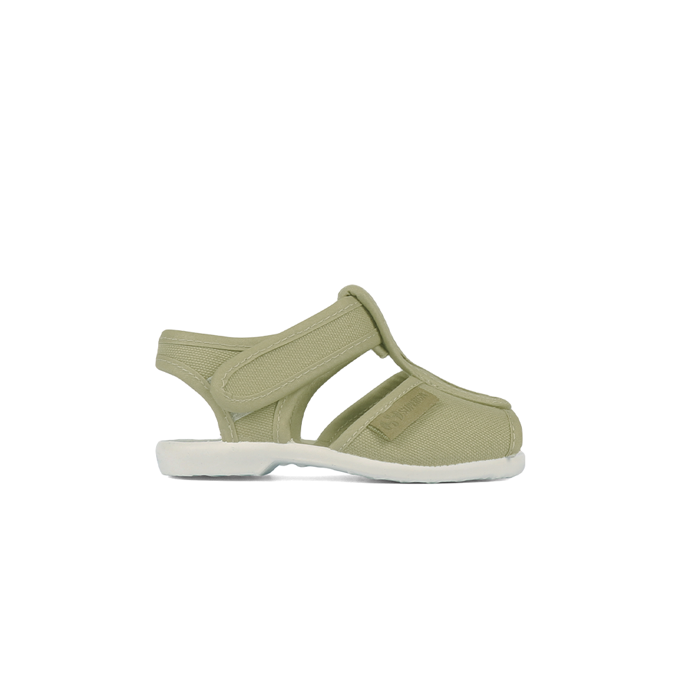 Superga X Drea Chong 1200 Cotton Baby Strap Sandal Green Sage