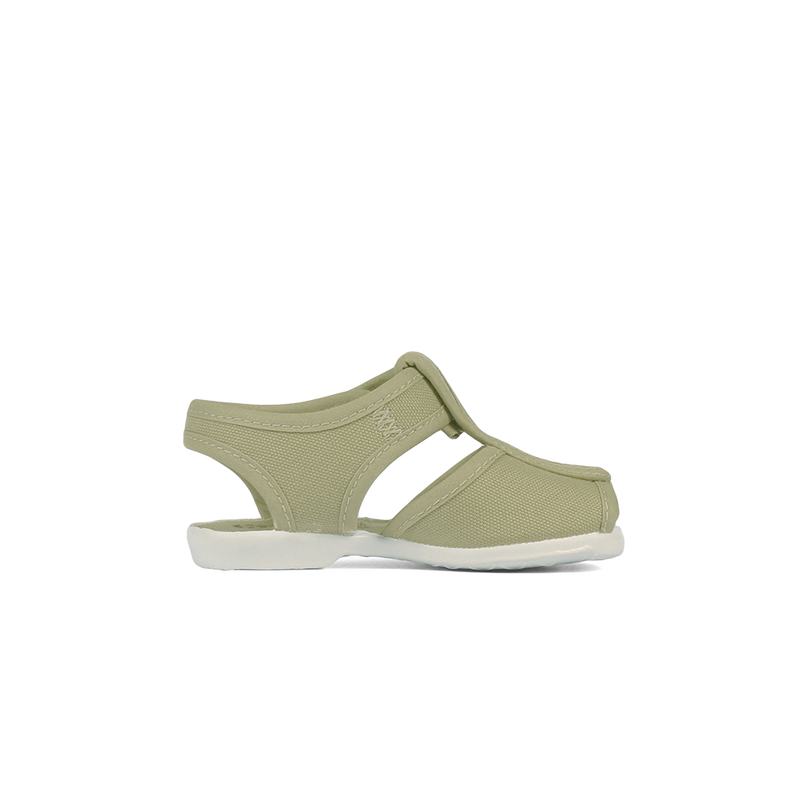 Superga X Drea Chong 1200 Cotton Baby Strap Sandal Green Sage