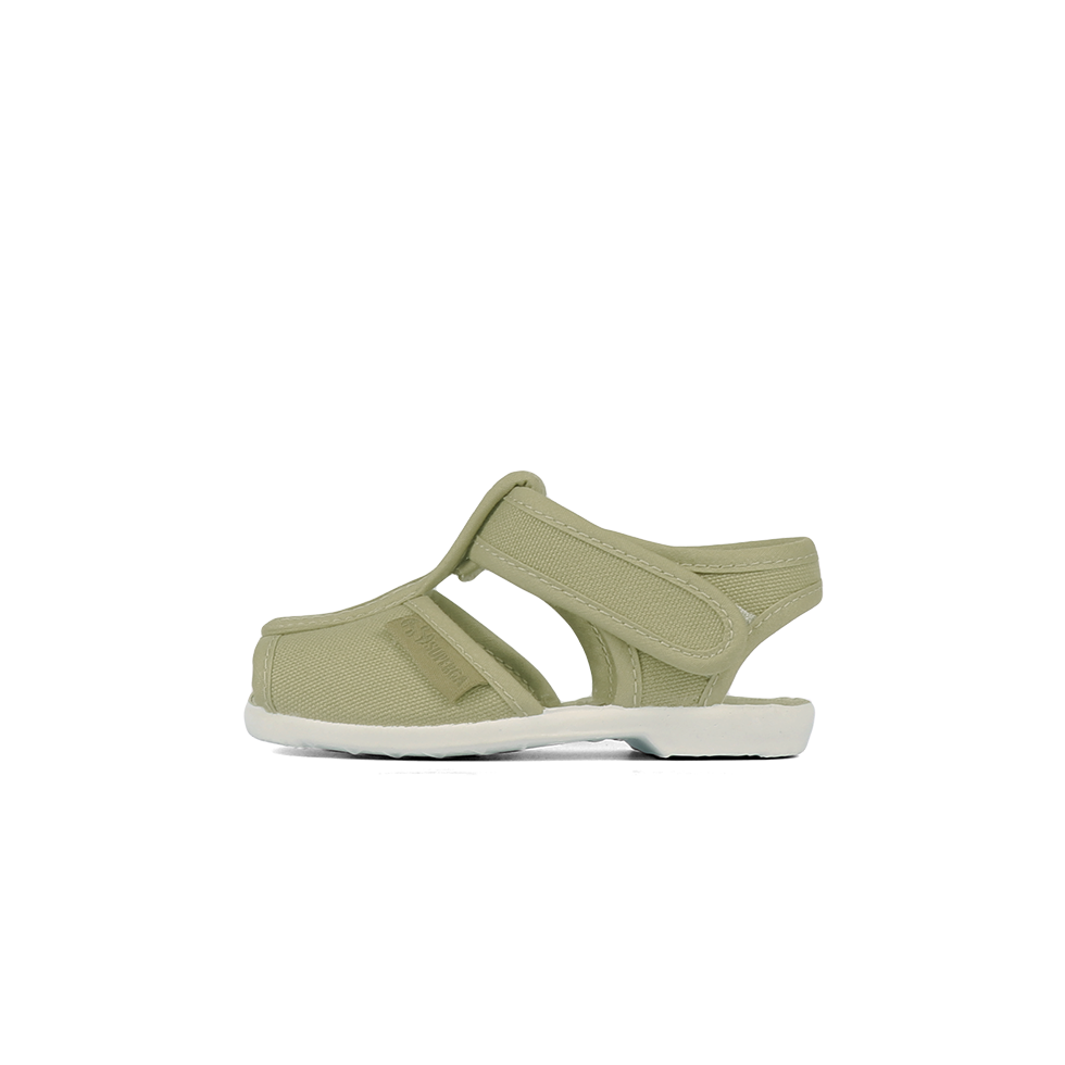 Superga X Drea Chong 1200 Cotton Baby Strap Sandal Green Sage