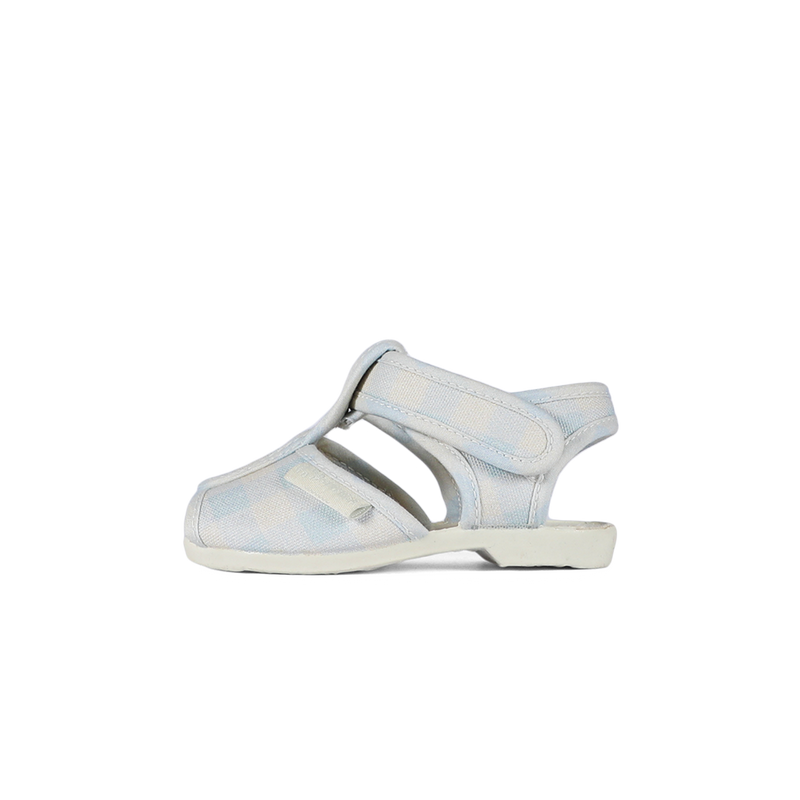 Superga X Drea Chong 1200 Print Baby Strap Sandal Blue Check