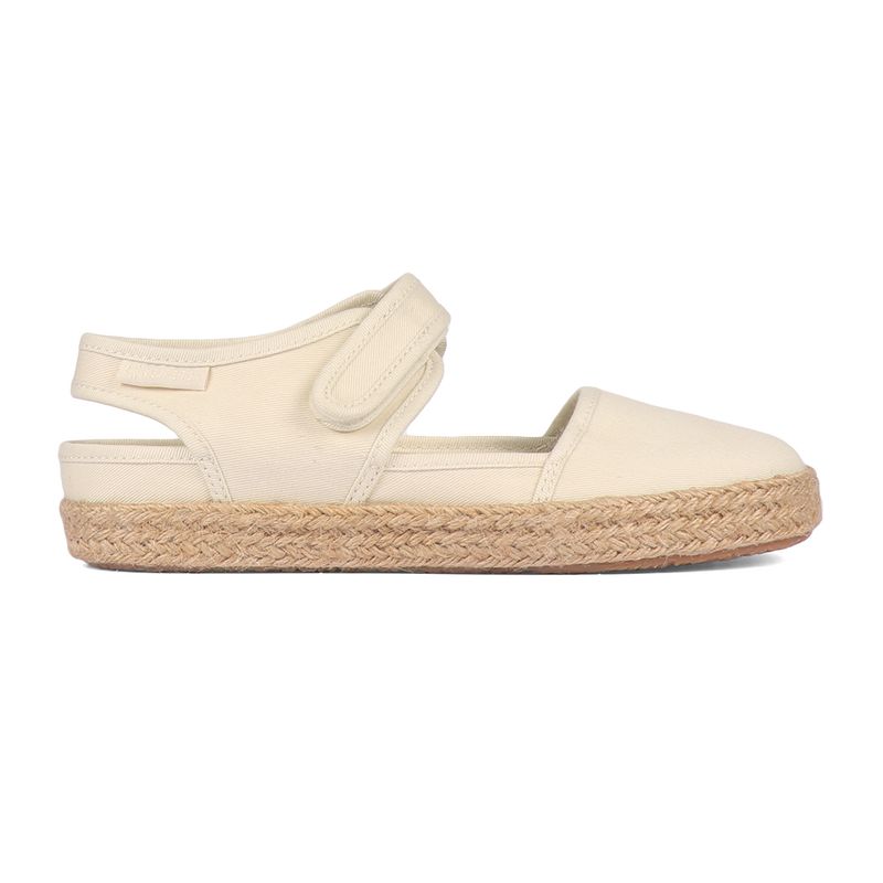 Superga 2405 Sandal Espadrille Beige Lt Eggshell