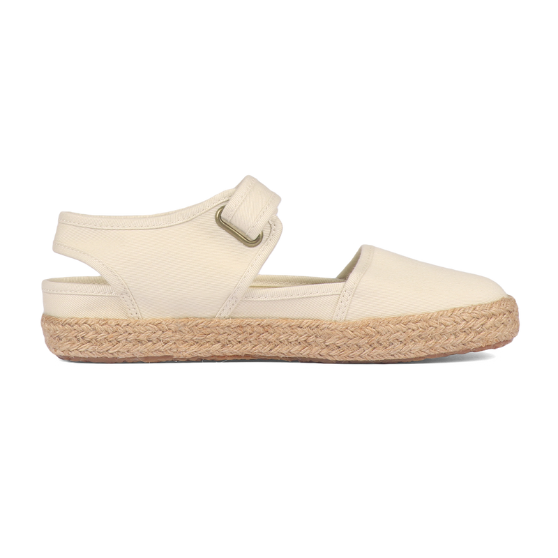 Superga 2405 Sandal Espadrille Beige Lt Eggshell