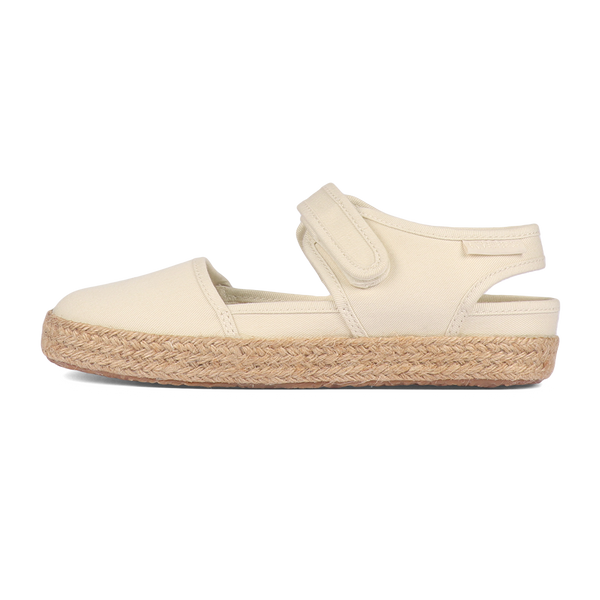 Superga 2405 Sandal Espadrille Beige Lt Eggshell