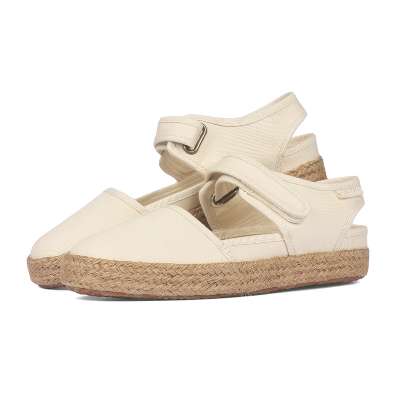 Superga 2405 Sandal Espadrille Beige Lt Eggshell