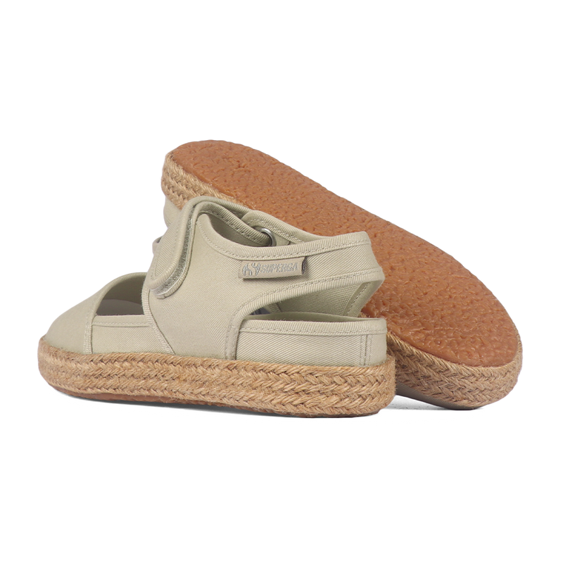 Superga 2405 Sandal Espadrille Agate Gray