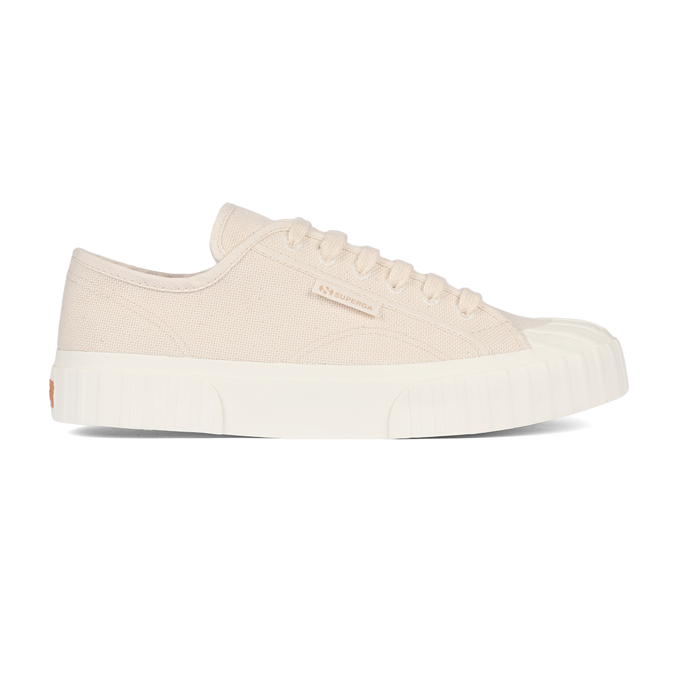 Superga 2630 Stripe Organic Beige Raw
