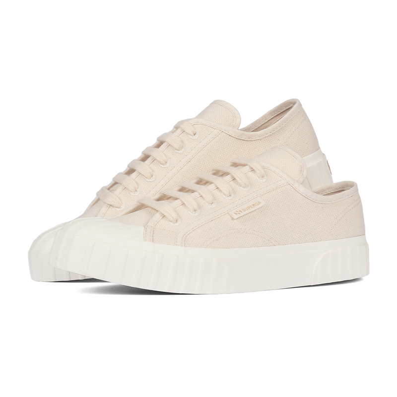 Superga 2630 Stripe Organic Beige Raw