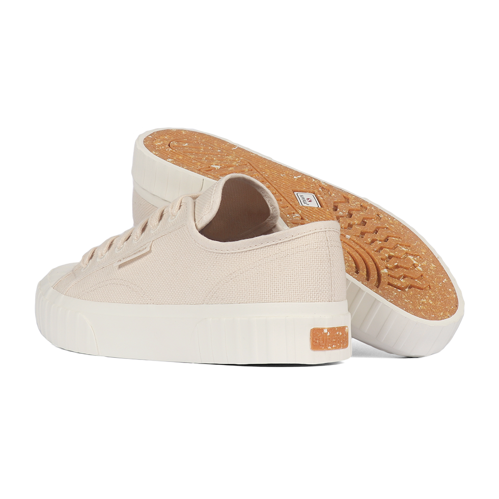 Superga 2630 Stripe Organic Beige Raw