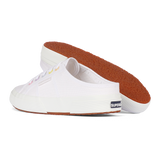 Superga 2402 Mule Rainbow Eyelets White Multicolor Pastel