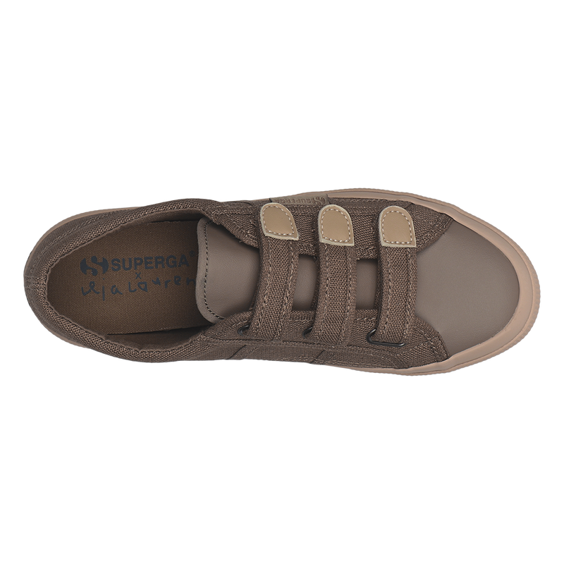 Superga x Leia Lauren 2404 Strap Shitake