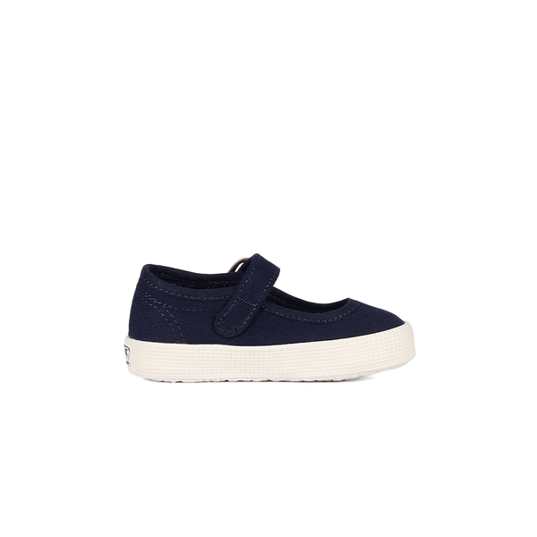 Superga 2452 Junior Mary Jane Blue Navy Full Avorio