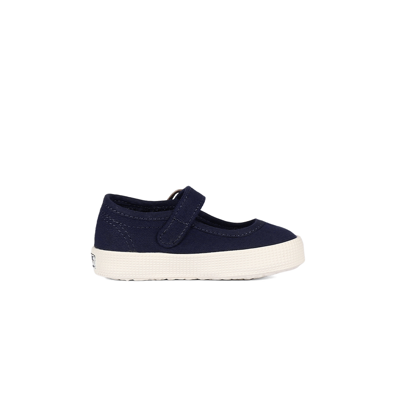 Superga 2452 Junior Mary Jane Blue Navy Full Avorio