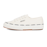 Superga 2750 Logo Piping WhiteAvorio Black Logo