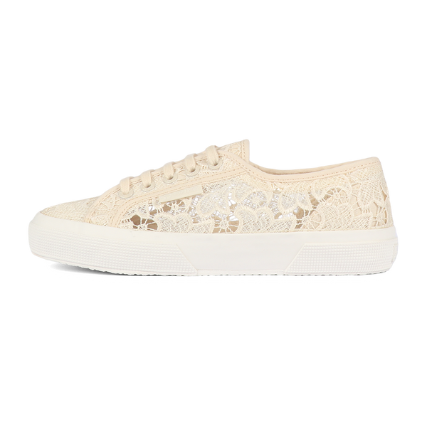 Superga 2750 Macrame Beige Light Eggshell-Full Avorio