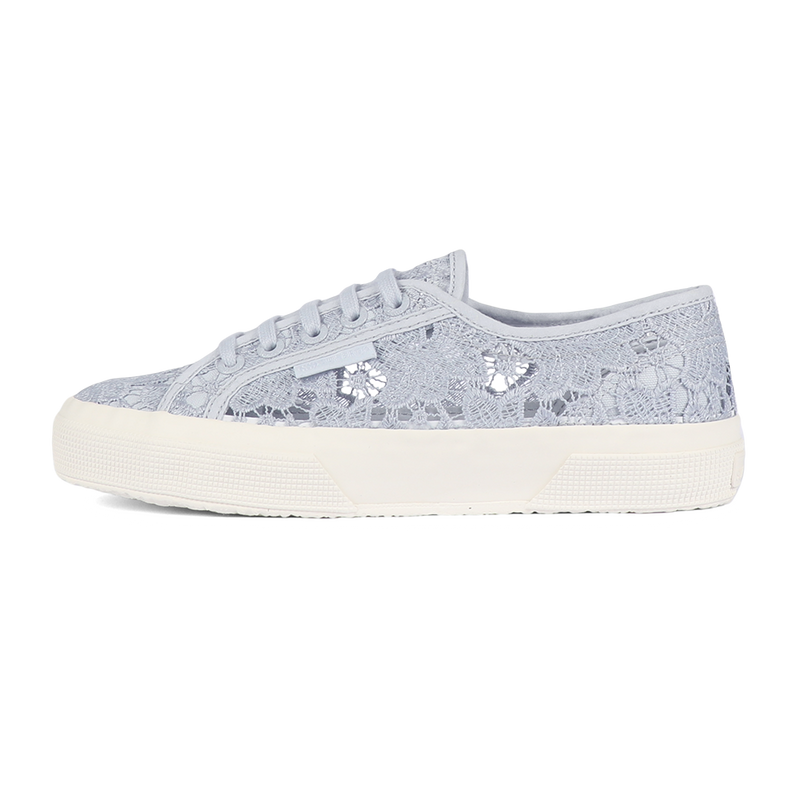 Superga 2750 Macrame Grey Lilla-Full Avorio