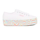 Superga 2790 Flatform Multicolor Liquify Sole