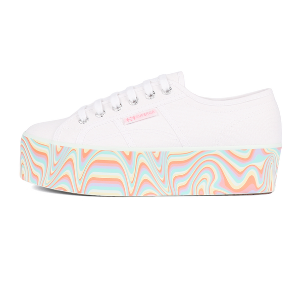 Superga 2790 Flatform Multicolor Liquify Sole Superga Malaysia